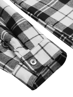 Best Retro Stage 1950s 3/4 Sleeve Plaid Belt Dress