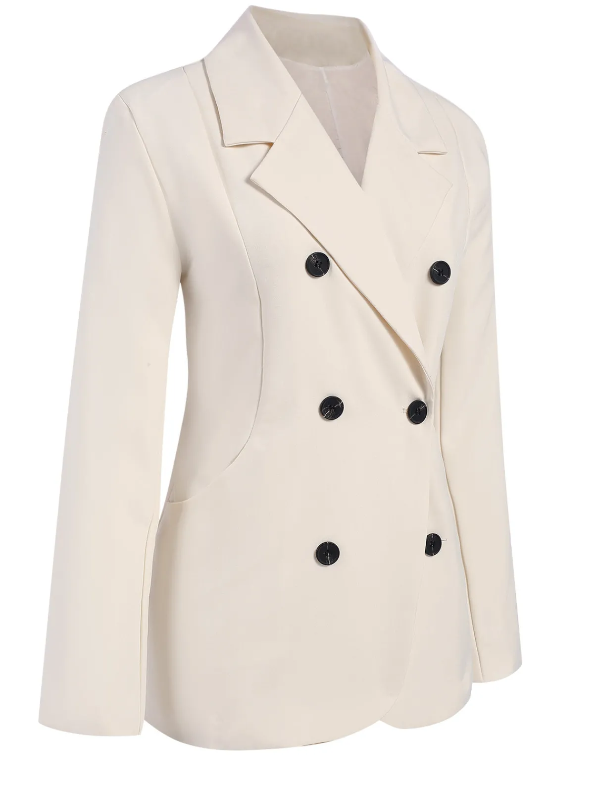 Hot Retro Stage 1940s Button Solid Vintage Blazer