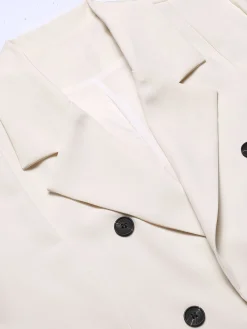 Hot Retro Stage 1940s Button Solid Vintage Blazer