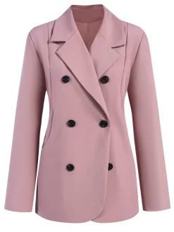 Hot Retro Stage 1940s Button Solid Vintage Blazer