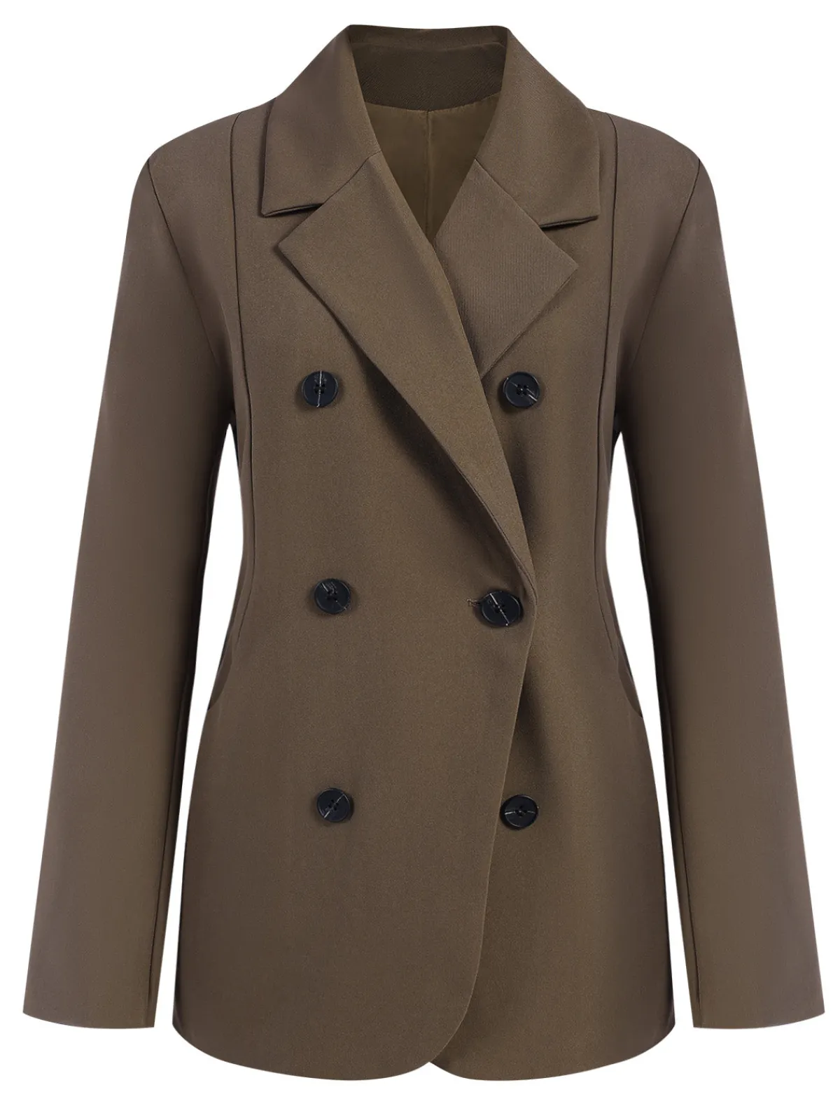 Hot Retro Stage 1940s Button Solid Vintage Blazer