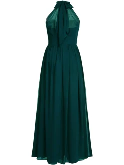 Clearance Retro Stage 1950s Chiffon Sleeveless Solid Vintage Dress
