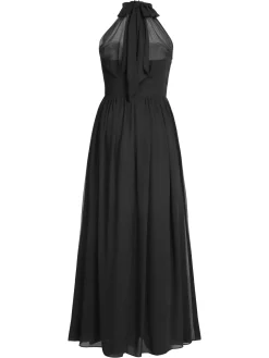 Clearance Retro Stage 1950s Chiffon Sleeveless Solid Vintage Dress