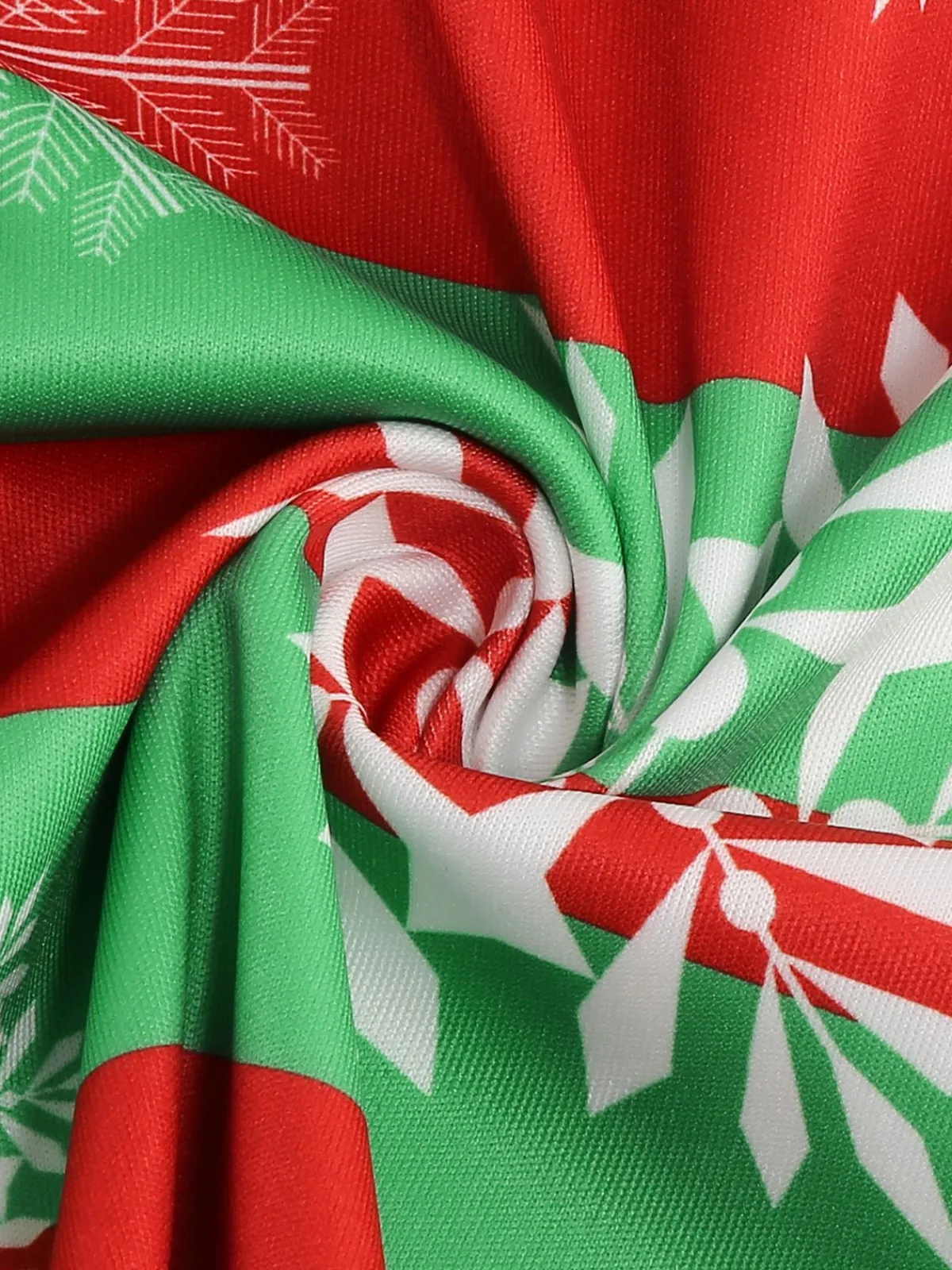 Clearance Retro Stage 1950s Christmas Patchwork V-neck Dress