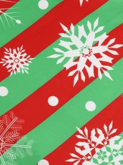 Clearance Retro Stage 1950s Christmas Patchwork V-neck Dress