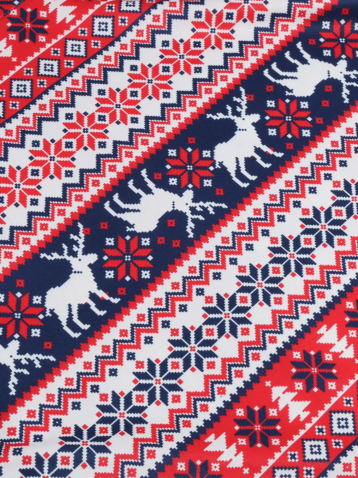 Clearance Retro Stage 1950s Christmas Patchwork V-neck Dress