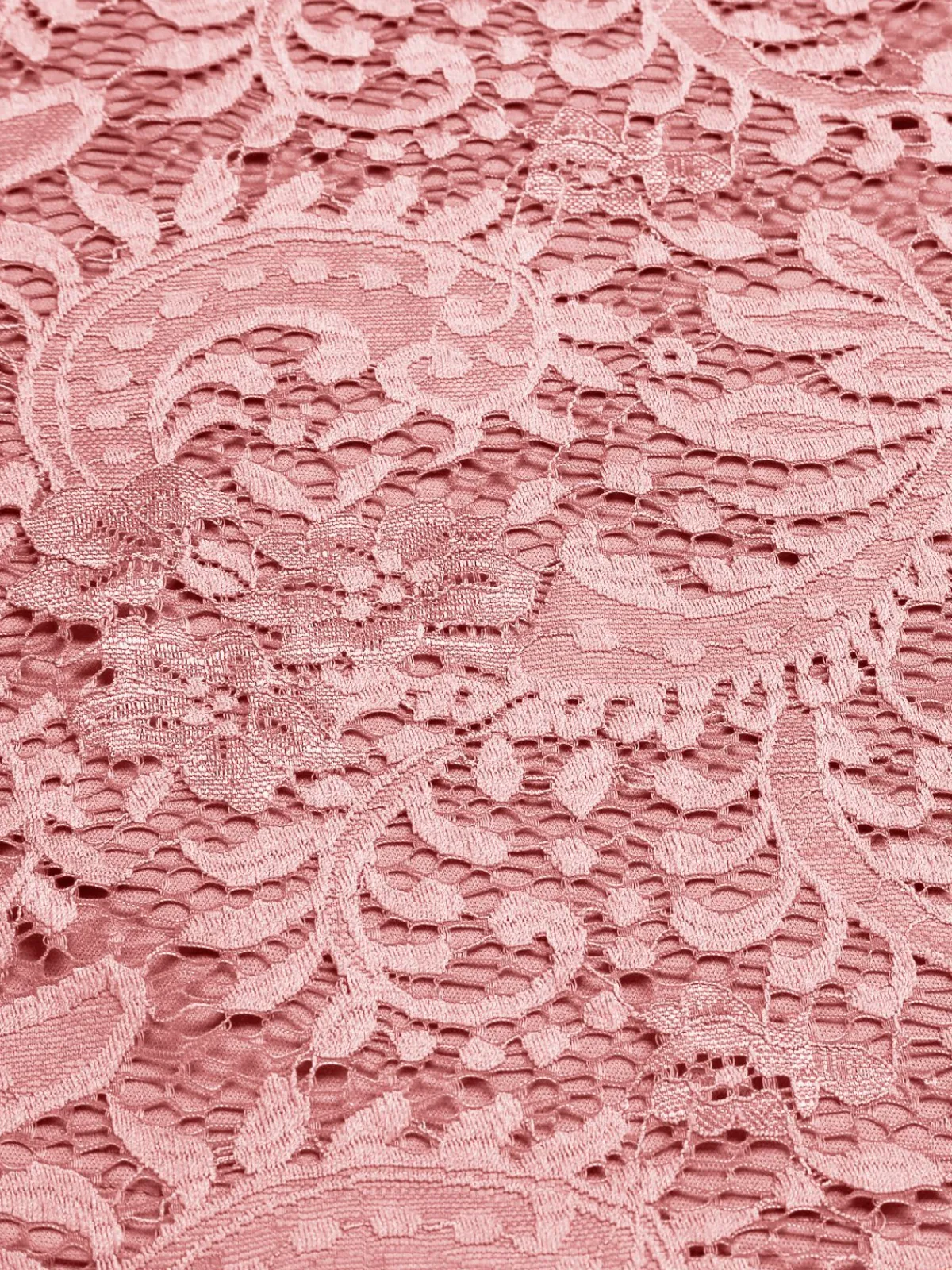 Best Retro Stage 1950s Floral Lace Solid Swing Dress