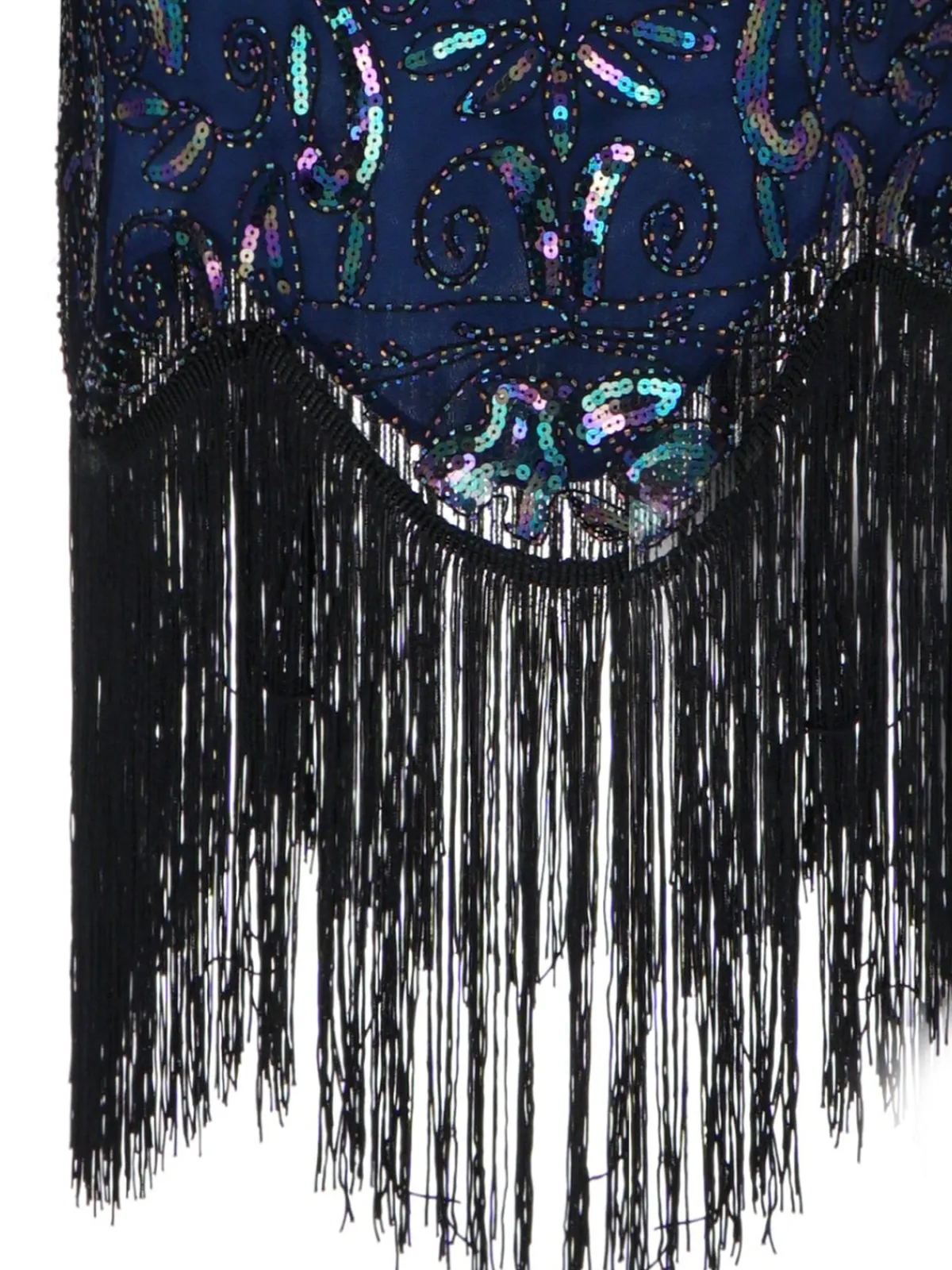 Outlet Retro Stage 1920s Fringed Flapper Gatsby Dress