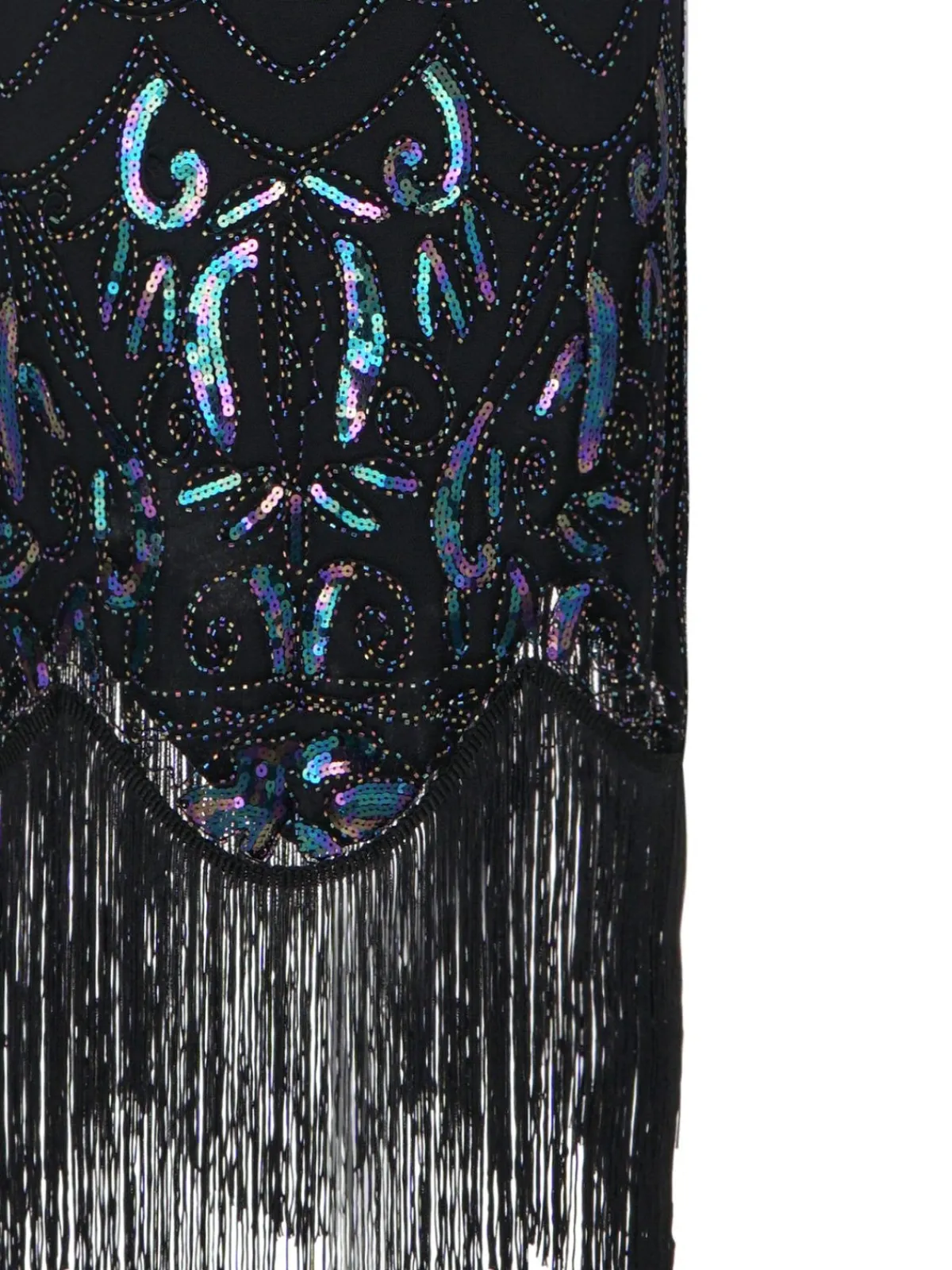 Outlet Retro Stage 1920s Fringed Flapper Gatsby Dress