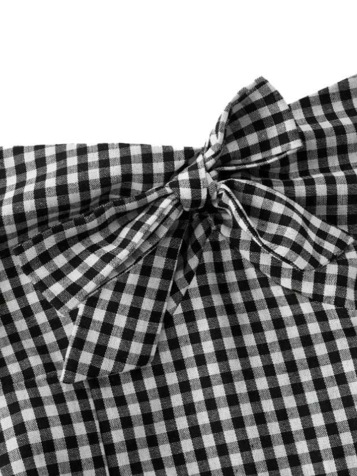 New Retro Stage 1950s Halter Gingham Plaids Bow Romper