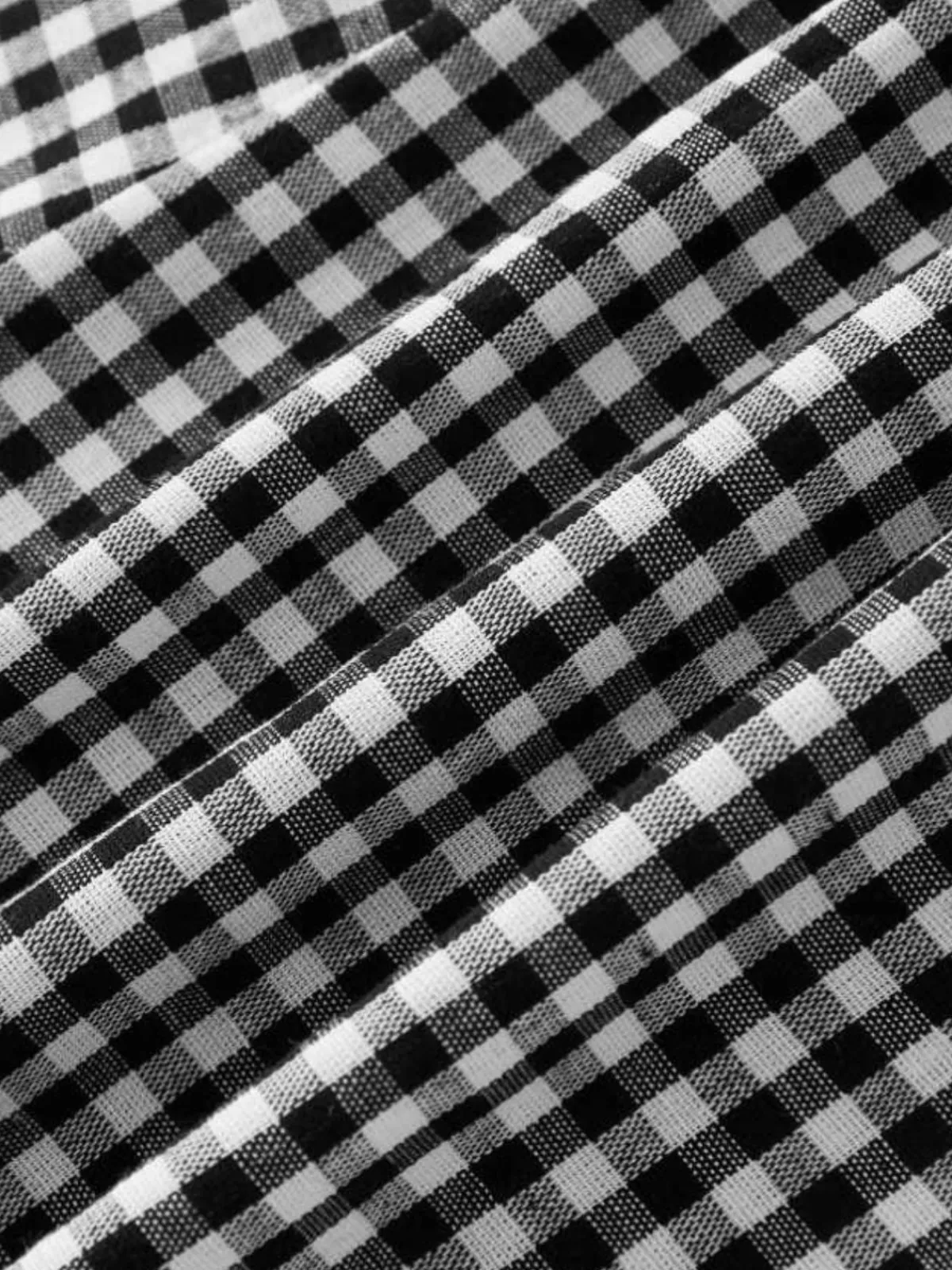 New Retro Stage 1950s Halter Gingham Plaids Bow Romper