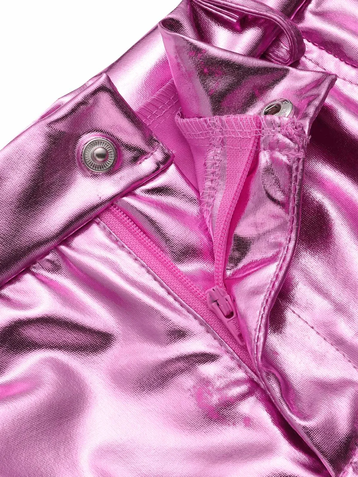 Discount Retro Stage 1960s High Waist Shiny Metallic Mini Skirt