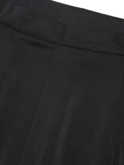 Outlet Retro Stage 1930s High Waist Wide Leg Solid Pants