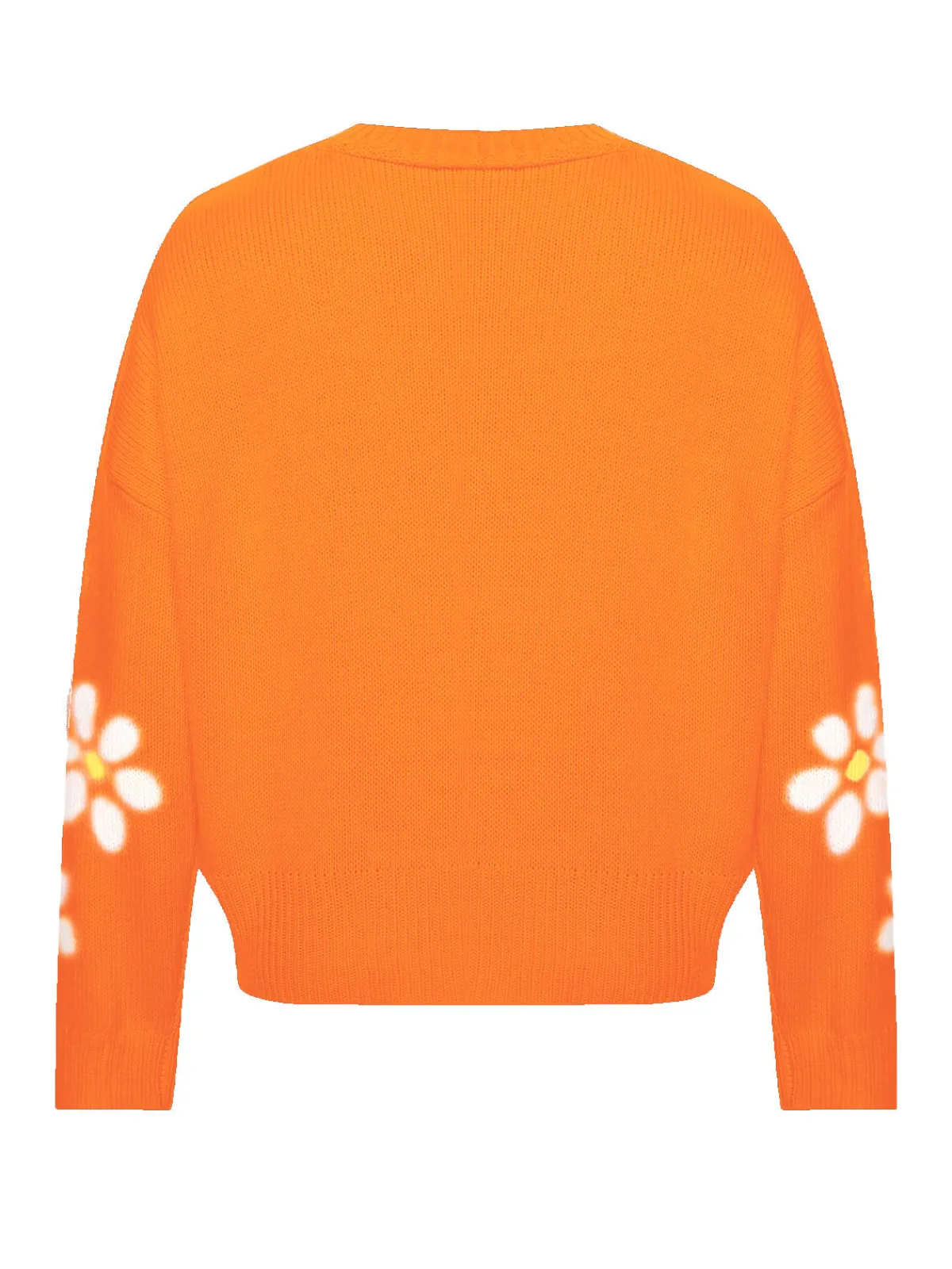 Clearance Retro Stage 1960s Jacquard Floral Knitted Cardigan