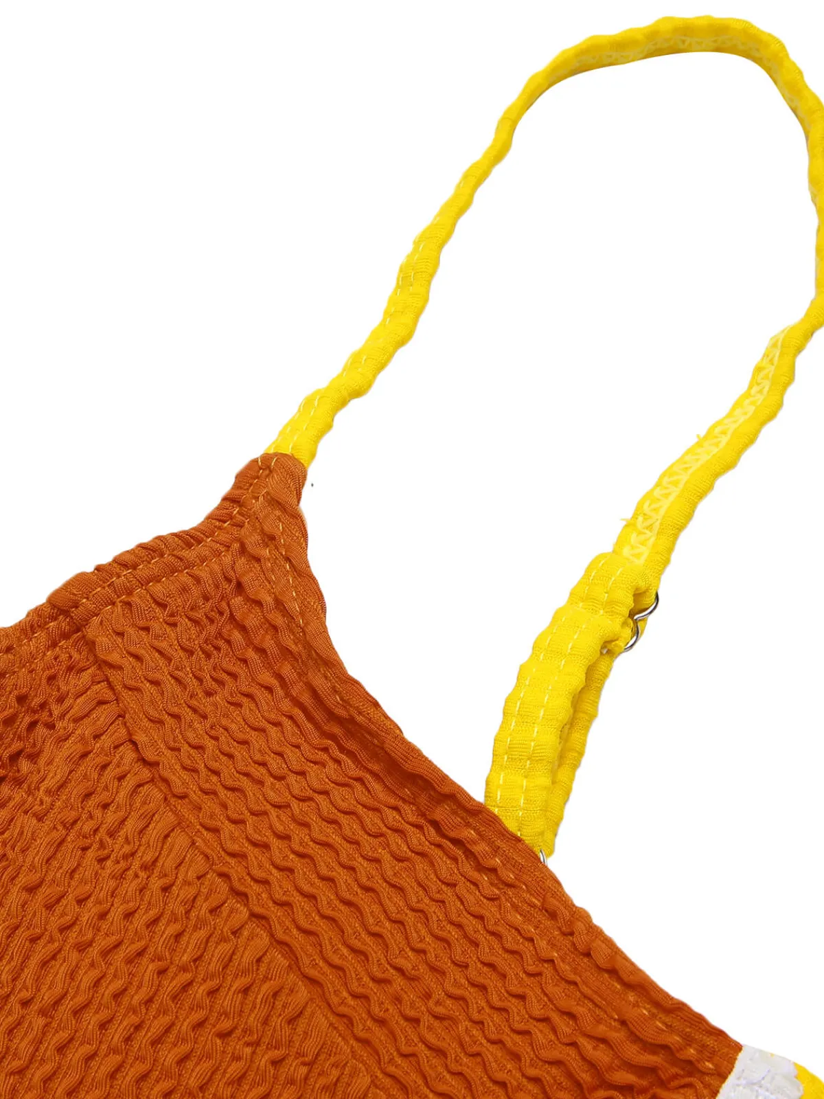 Discount Retro Stage 1940s Knitted Back Strap Bikini