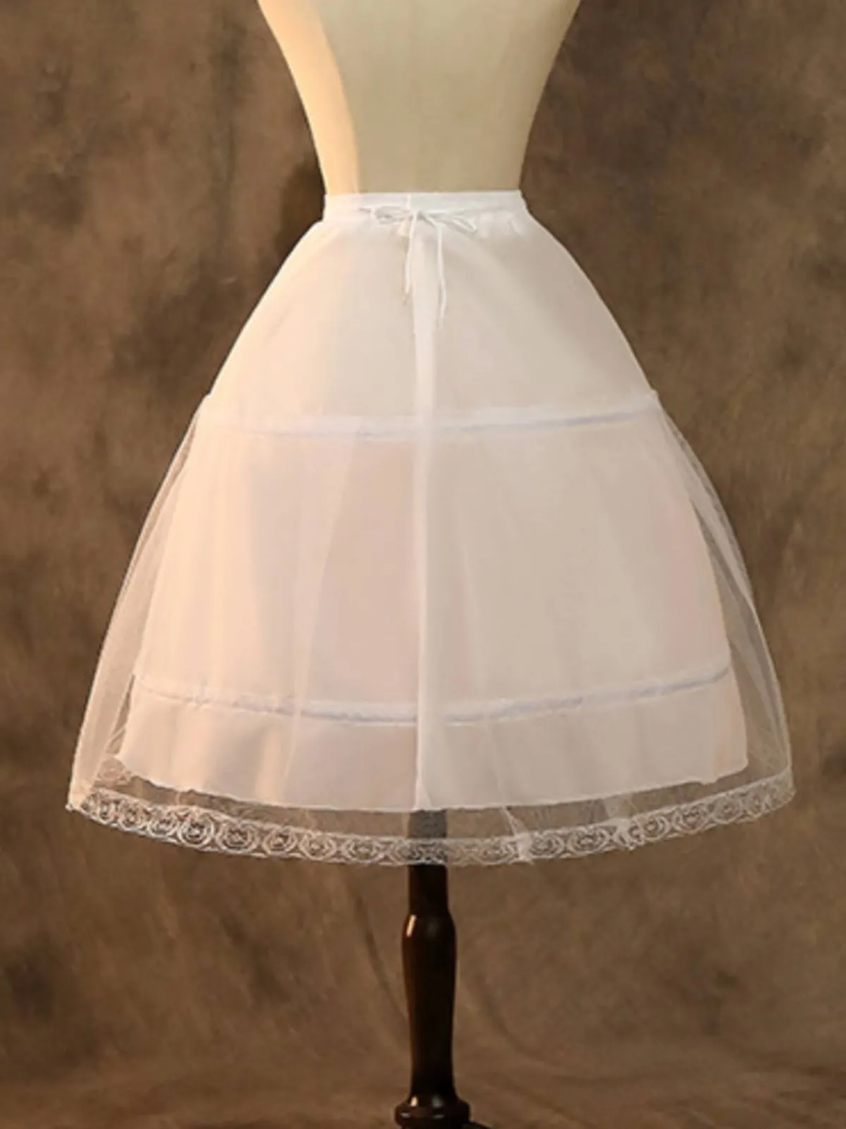 Discount Retro Stage 1950s Lace Patchwork Underskirt Petticoat