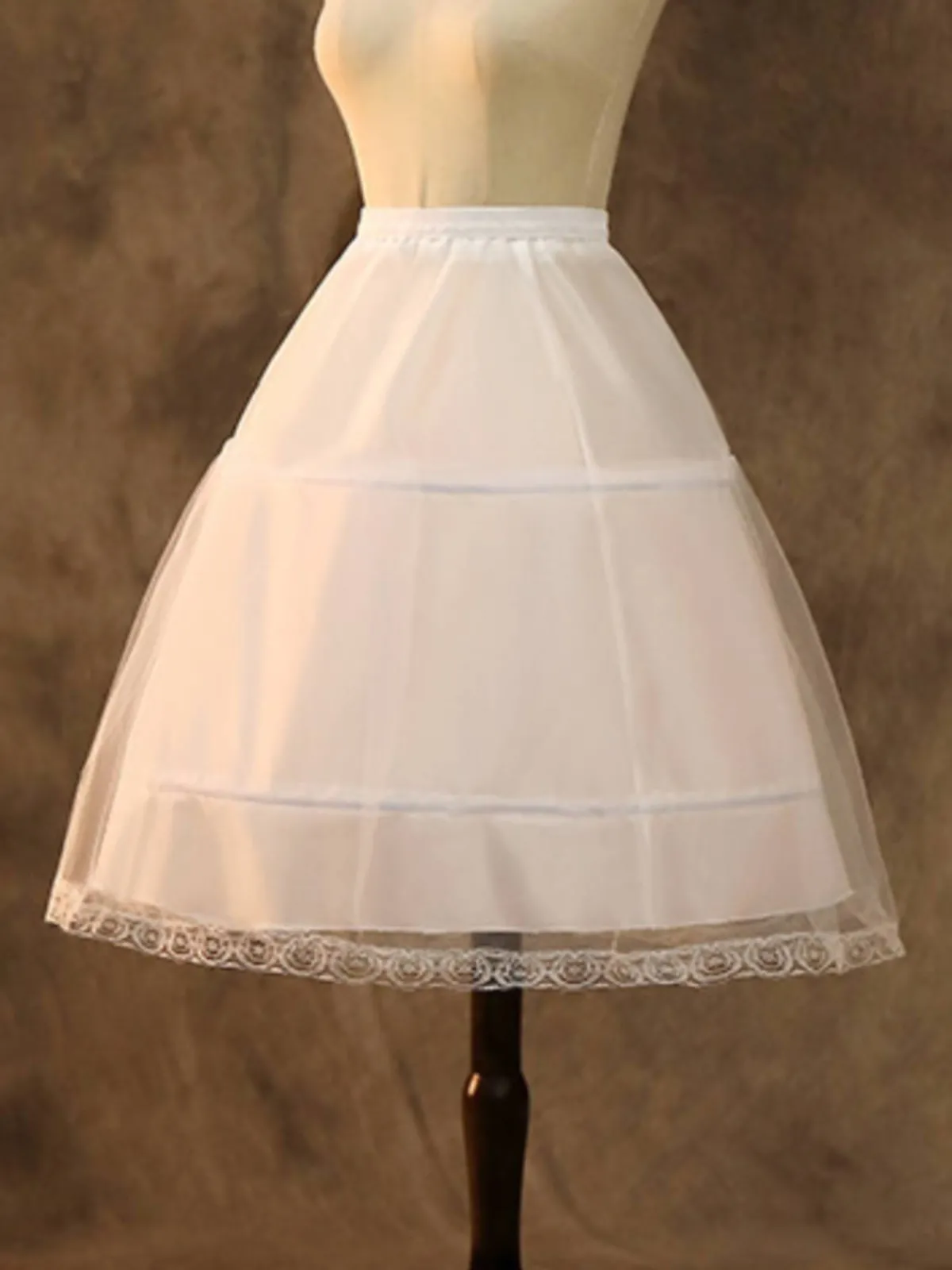 Discount Retro Stage 1950s Lace Patchwork Underskirt Petticoat