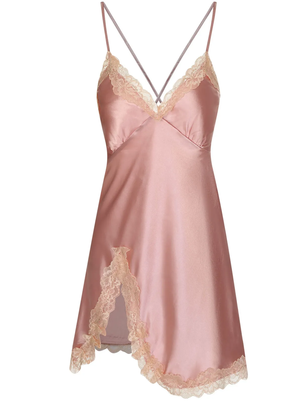Clearance Retro Stage 1950s Lace Patchwork Suspender Sleepwear