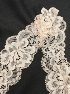 Clearance Retro Stage 1950s Lace Patchwork Suspender Sleepwear