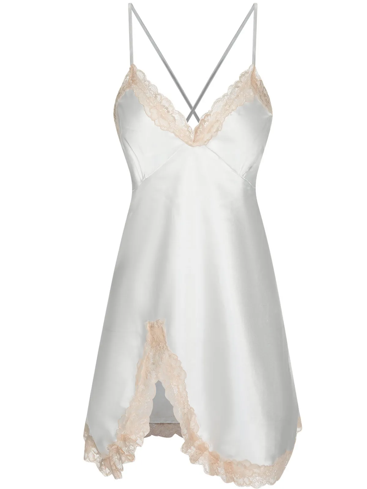 Clearance Retro Stage 1950s Lace Patchwork Suspender Sleepwear