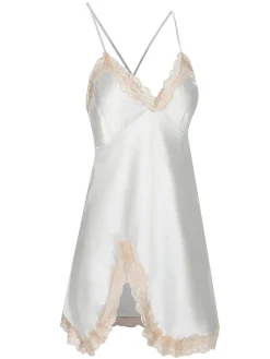 Discount Retro Stage 1950s Lace Patchwork Suspender Sleepwear