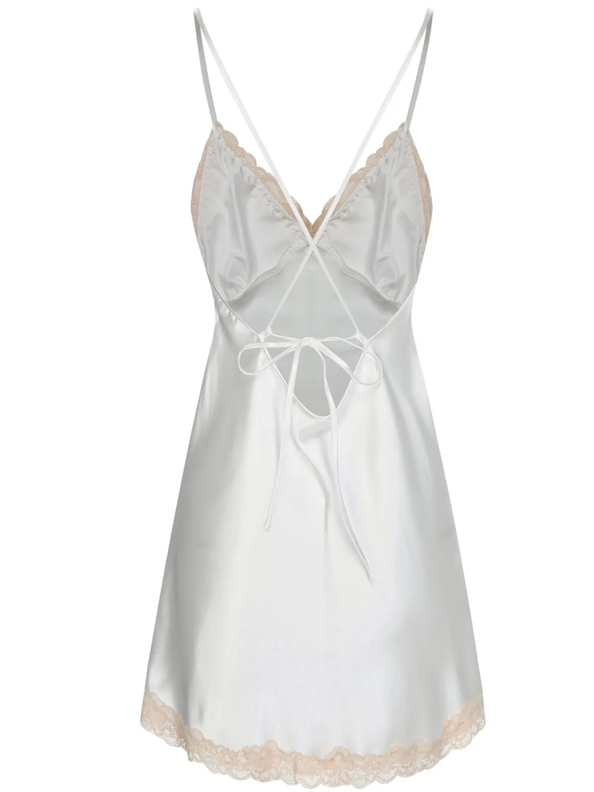 Hot Retro Stage 1950s Lace Patchwork Suspender Sleepwear
