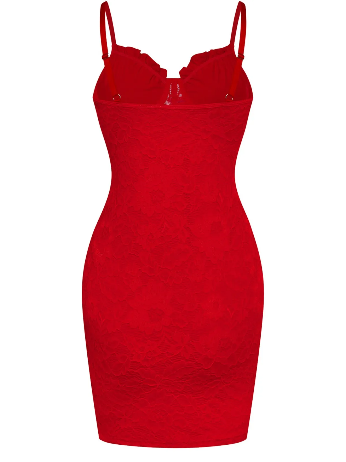 Sale Retro Stage 1960s Lace Suspender Corset Bodycon Dress