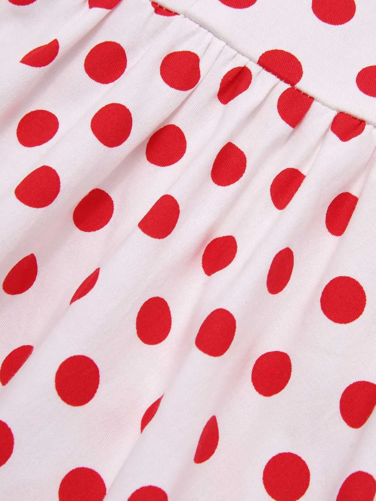Best Retro Stage 1940s Lapel Polka Dots Sleeveless Dress