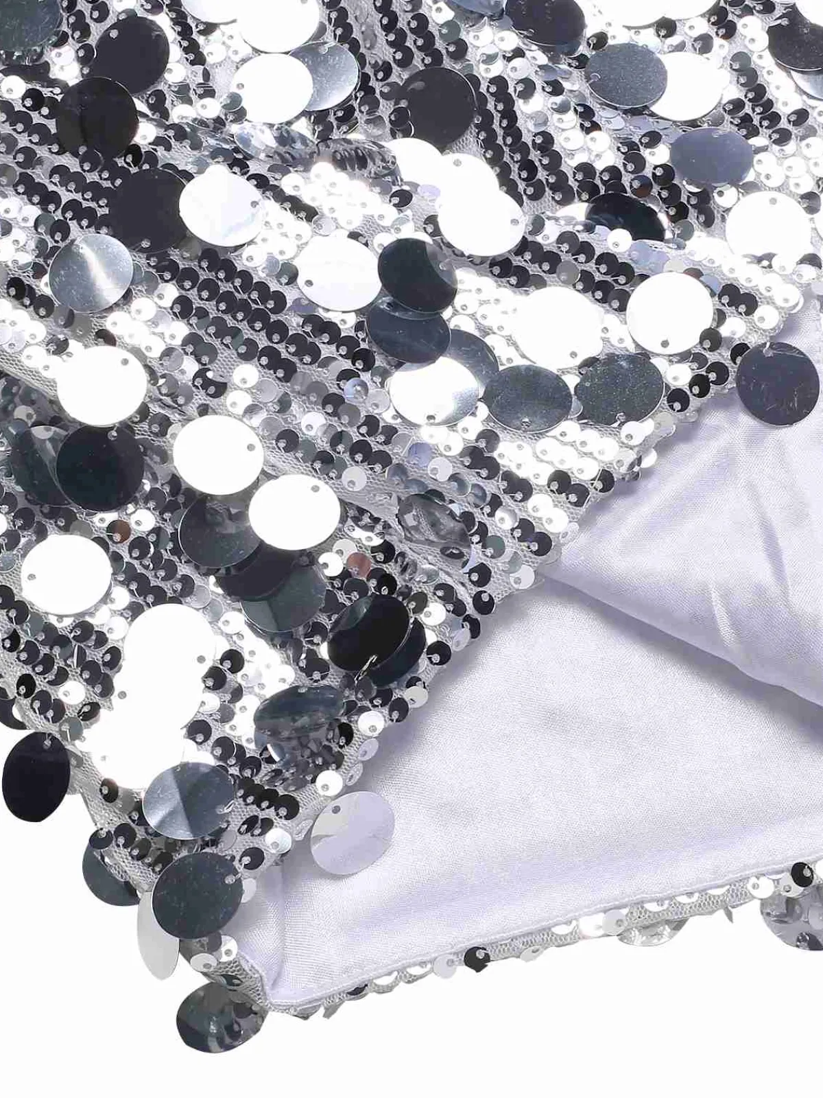 Online Retro Stage 1980s Party Sequined Mini Pencil Skirt