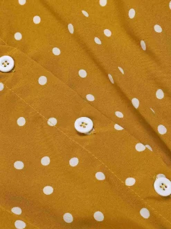 Online Retro Stage 1950s Polka Dots V-Neck Belted Romper