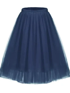 Hot Retro Stage 1950s Ruffle Petticoat Tutu Underskirt