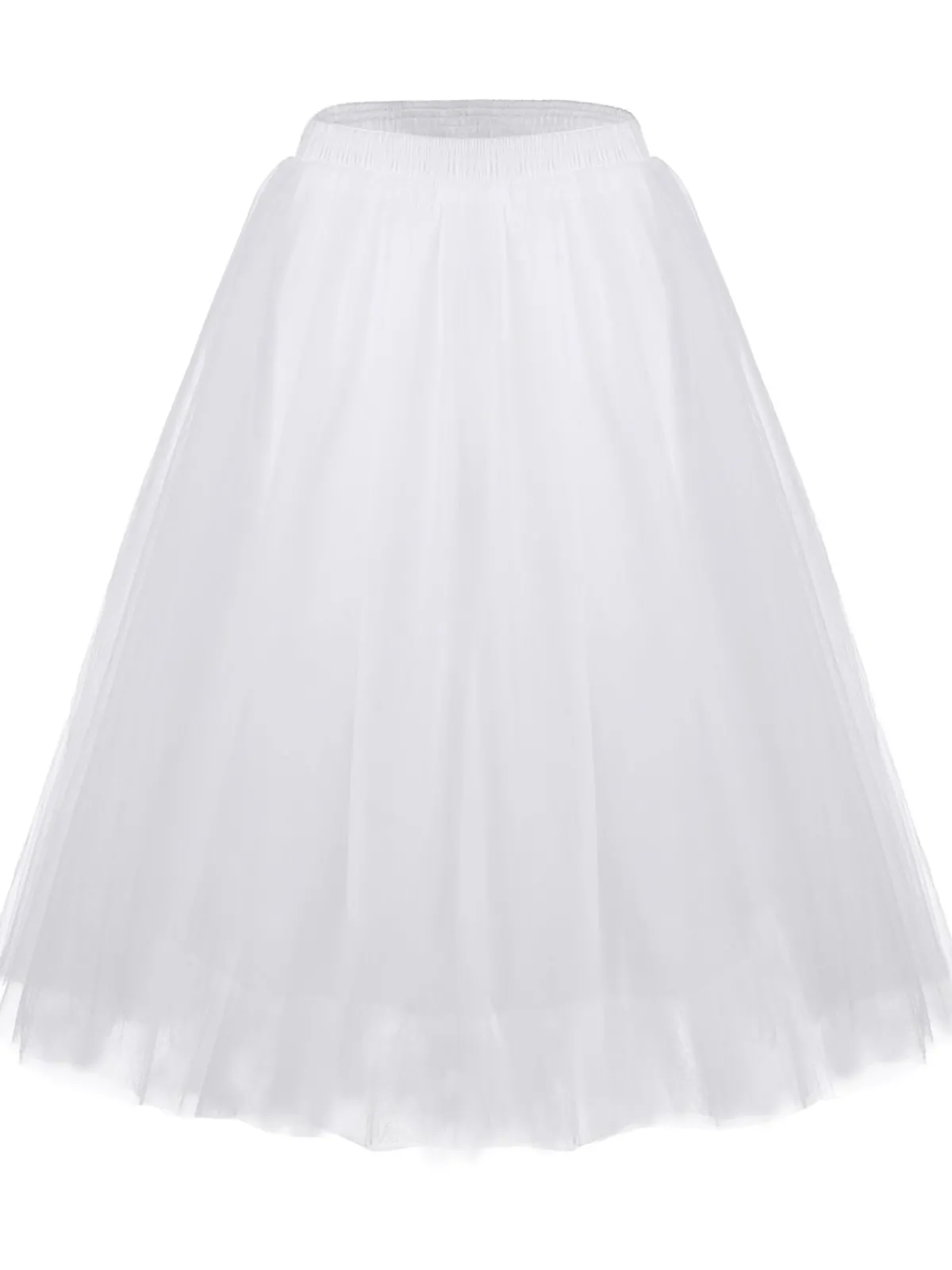 Hot Retro Stage 1950s Ruffle Petticoat Tutu Underskirt