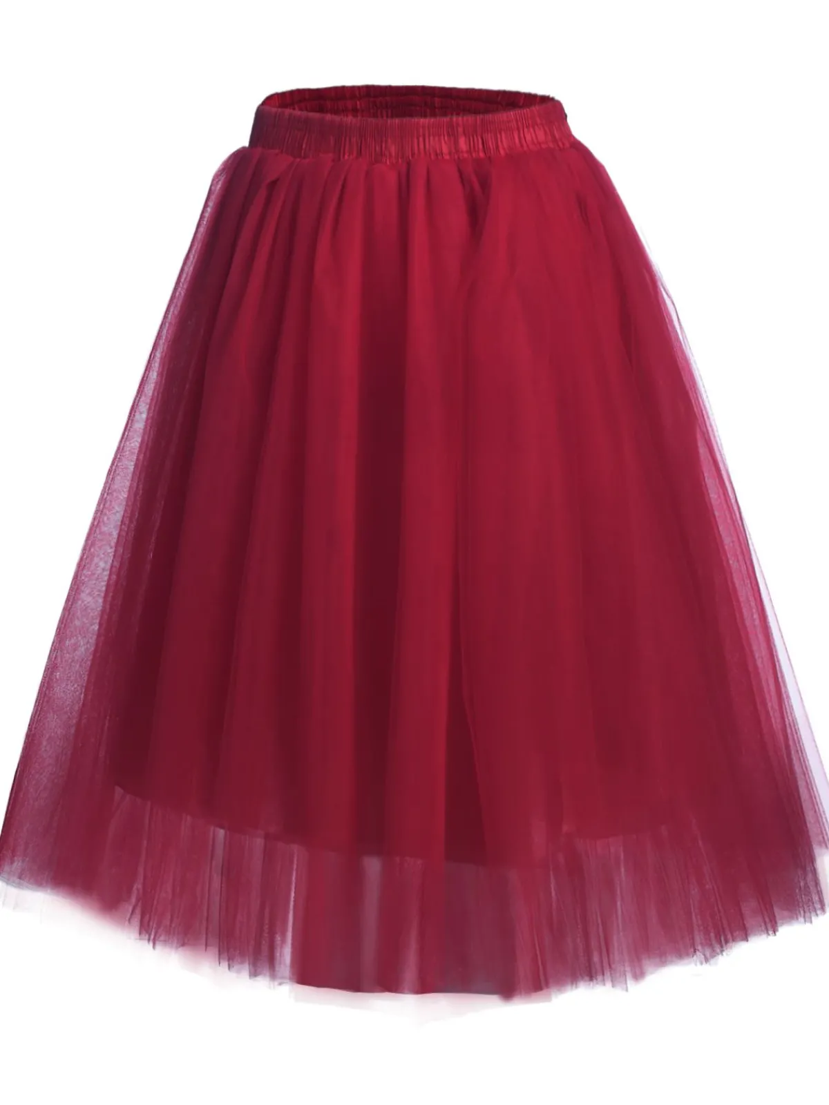 Hot Retro Stage 1950s Ruffle Petticoat Tutu Underskirt