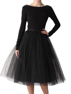 Hot Retro Stage 1950s Ruffle Petticoat Tutu Underskirt