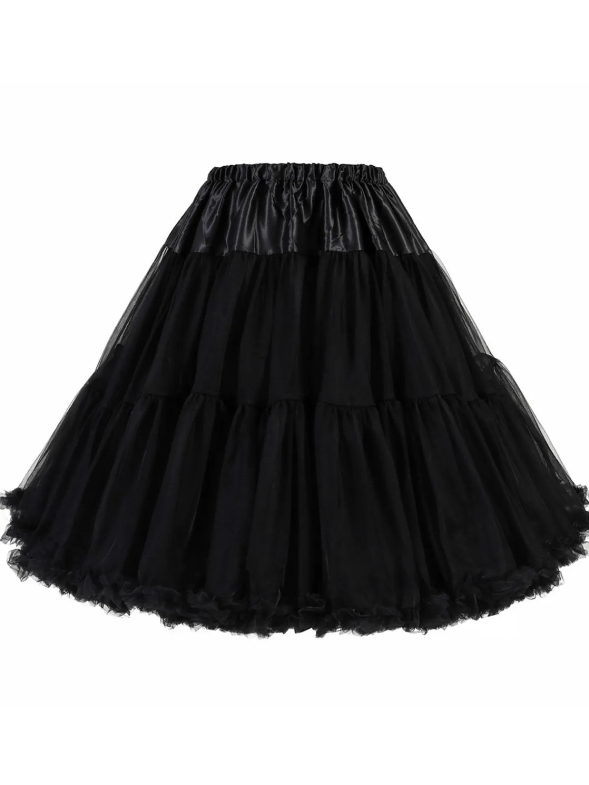 Hot Retro Stage 1950s Ruffled Petticoat Underskirt