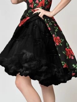 Fashion Retro Stage 1950s Ruffled Petticoat Underskirt