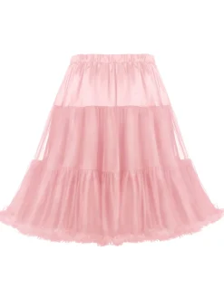 Outlet Retro Stage 1950s Ruffles Petticoat Underskirt