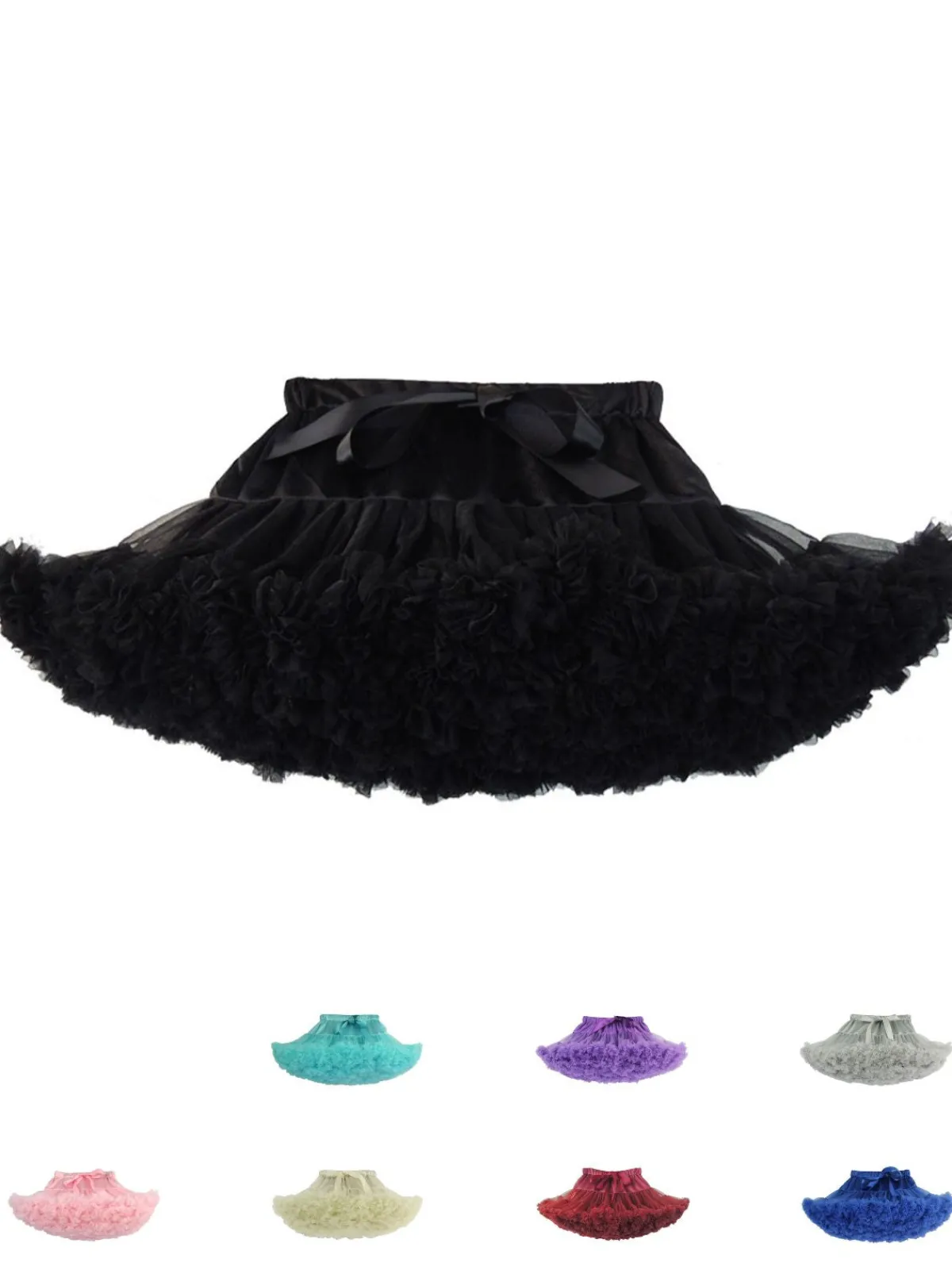 Best Retro Stage 1950s Ruffles Petticoat Underskirt