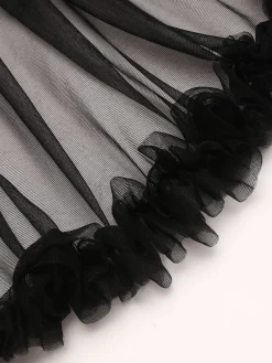 Online Retro Stage 1950s Ruffles Petticoat Underskirt
