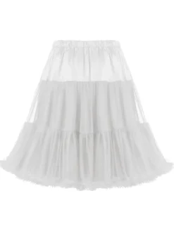 Online Retro Stage 1950s Ruffles Petticoat Underskirt