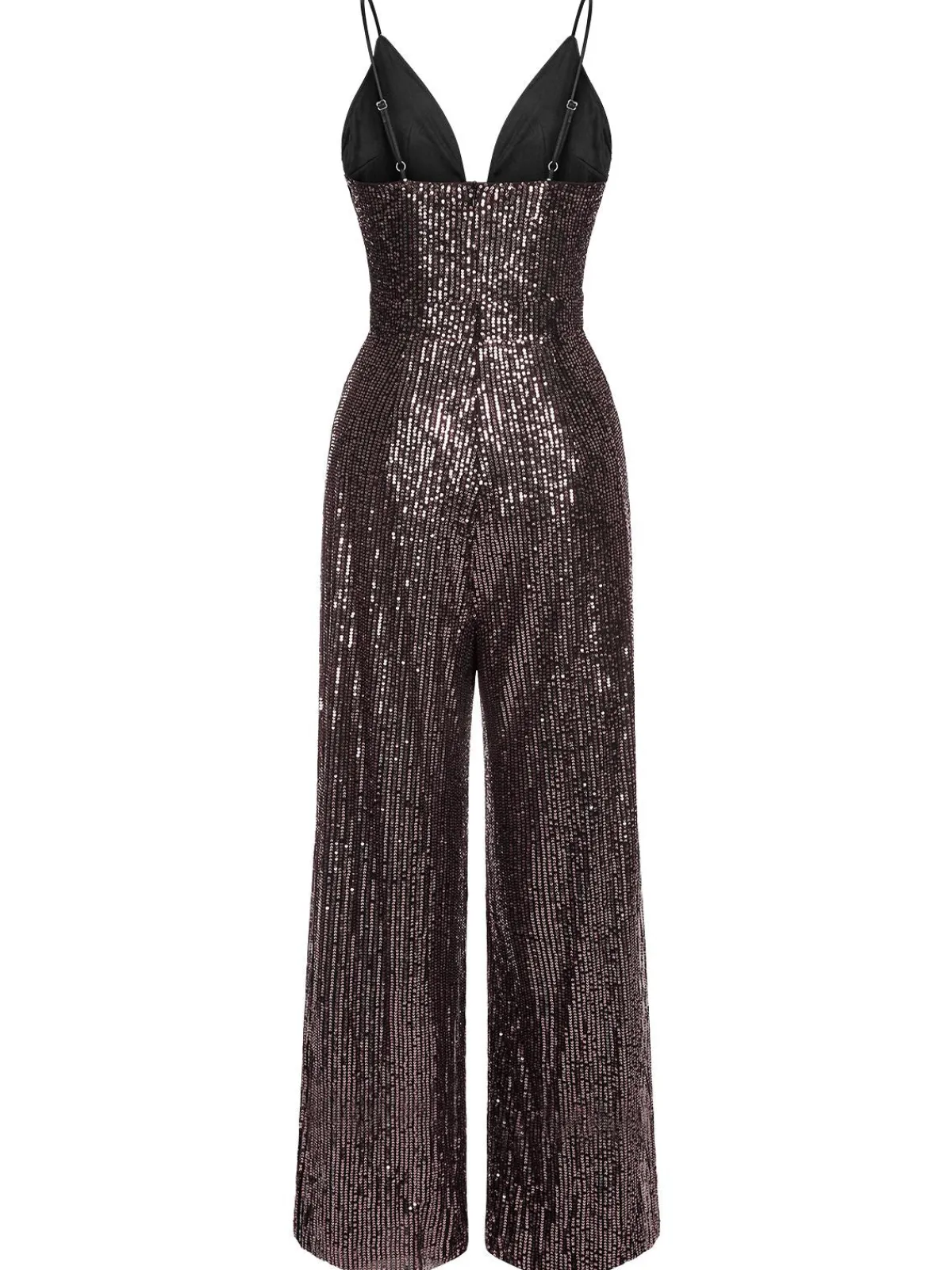 Best Retro Stage 1930s Sequined Shiny Slip Vintage Jumpsuit