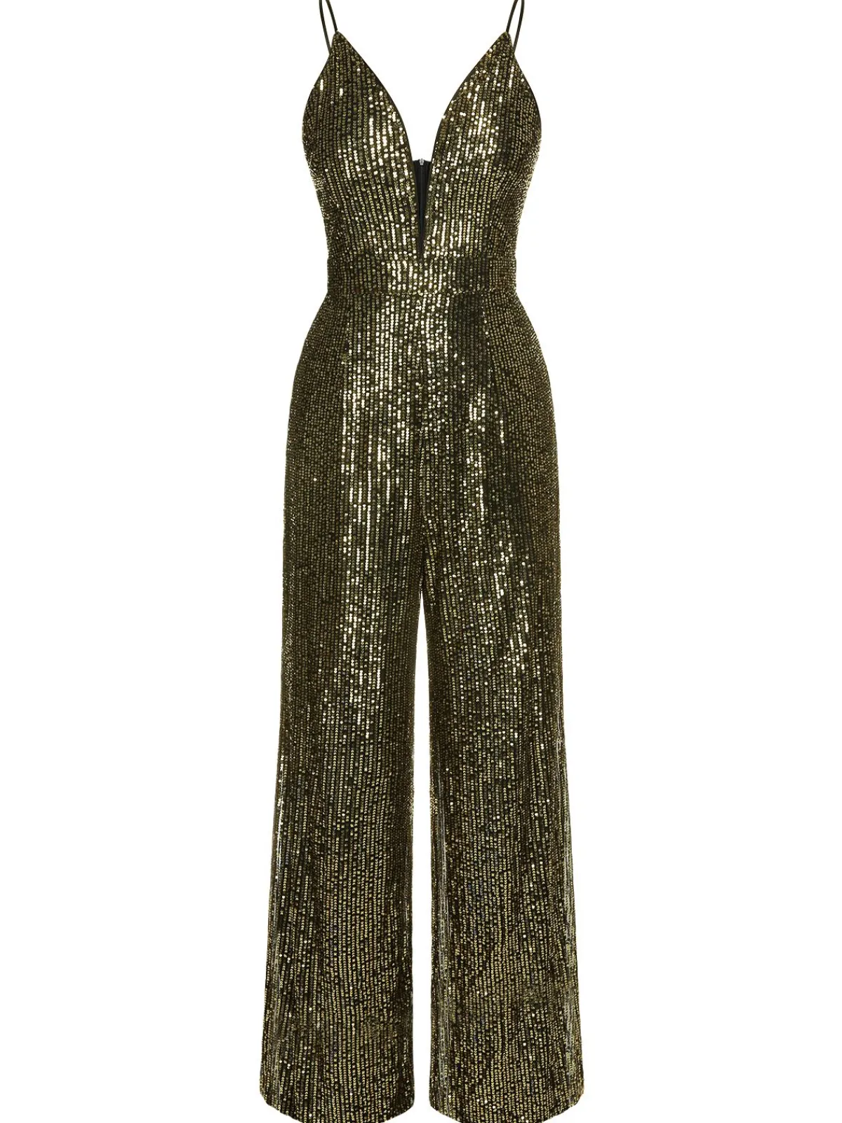 Best Retro Stage 1930s Sequined Shiny Slip Vintage Jumpsuit