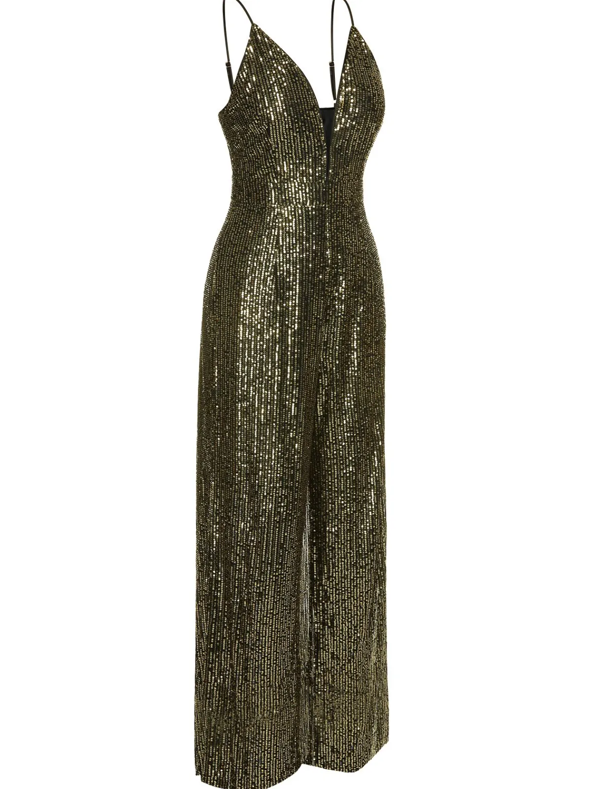 Best Retro Stage 1930s Sequined Shiny Slip Vintage Jumpsuit