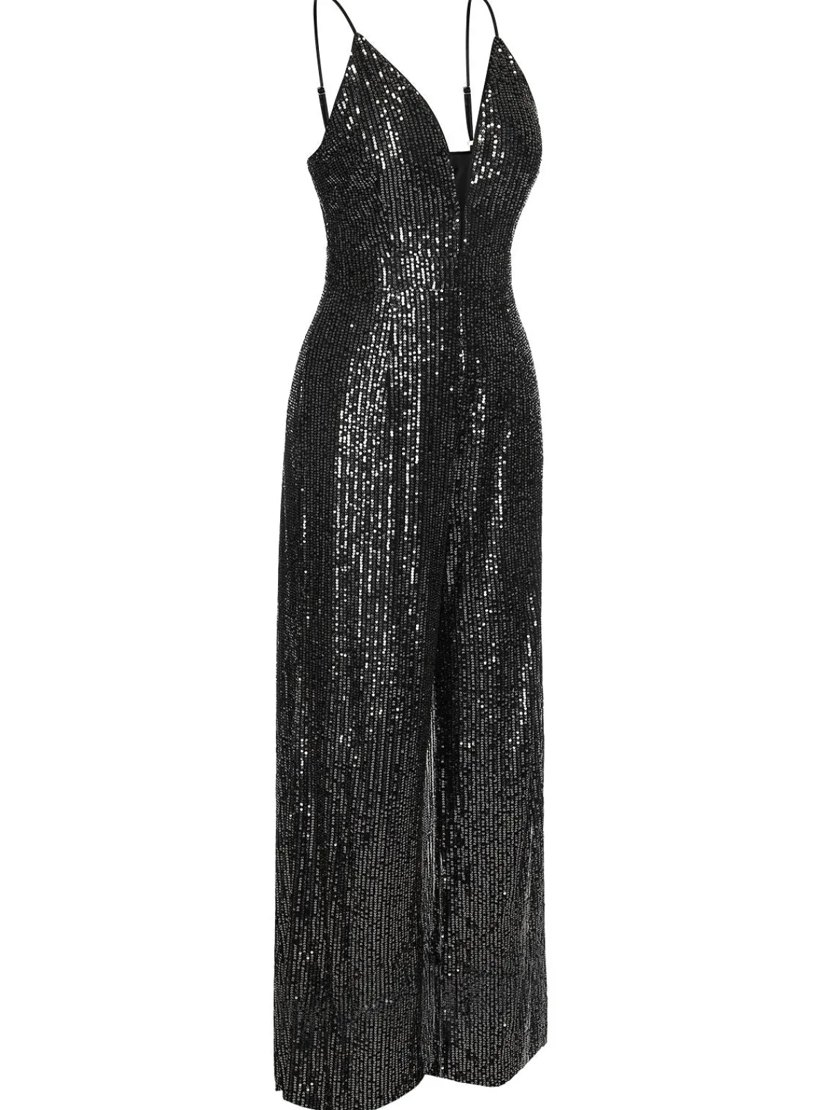 Best Retro Stage 1930s Sequined Shiny Slip Vintage Jumpsuit