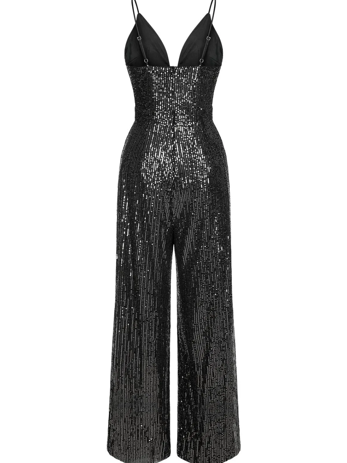 Best Retro Stage 1930s Sequined Shiny Slip Vintage Jumpsuit