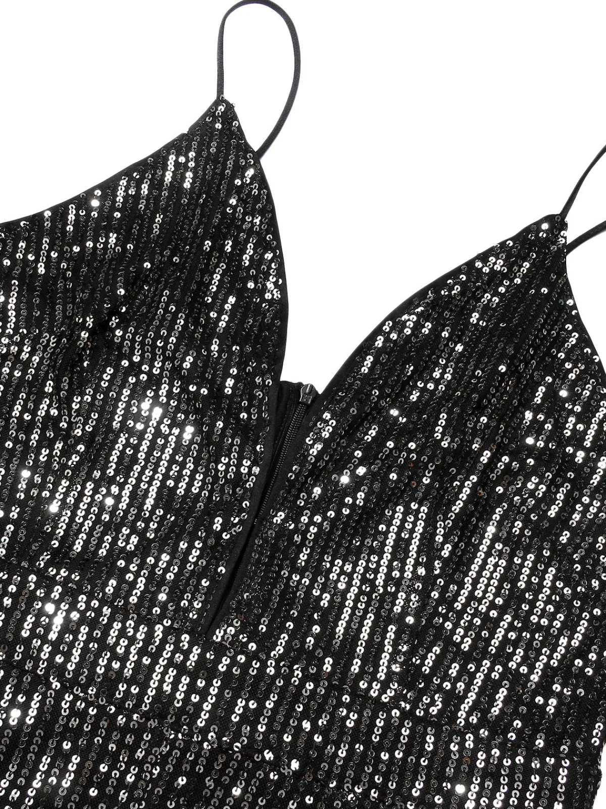 Best Retro Stage 1930s Sequined Shiny Slip Vintage Jumpsuit