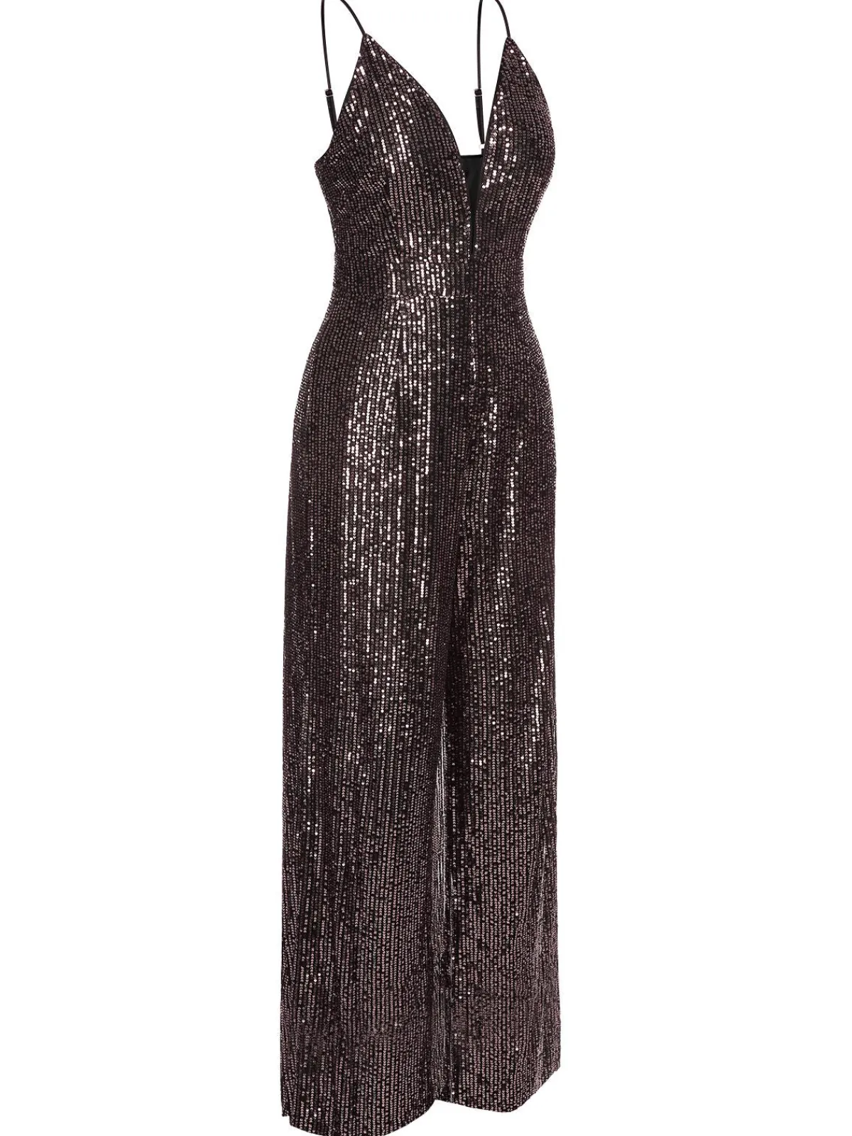 Best Retro Stage 1930s Sequined Shiny Slip Vintage Jumpsuit