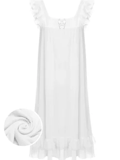 Fashion Retro Stage 1950s Small Flying sleeves Babydoll Sleepwear