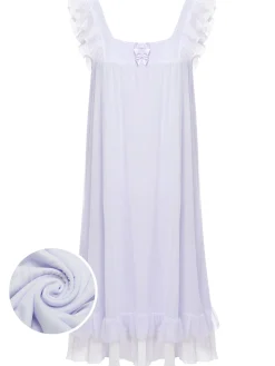 Fashion Retro Stage 1950s Small Flying sleeves Babydoll Sleepwear