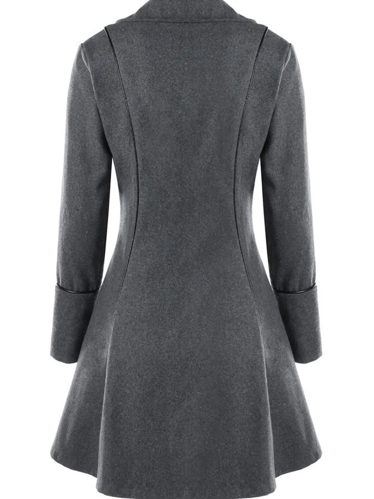 Hot Retro Stage 1950s Solid Button Lace Coat